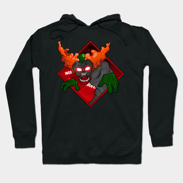 Madness combat Raging Tricky the clown Hoodie by Renovich